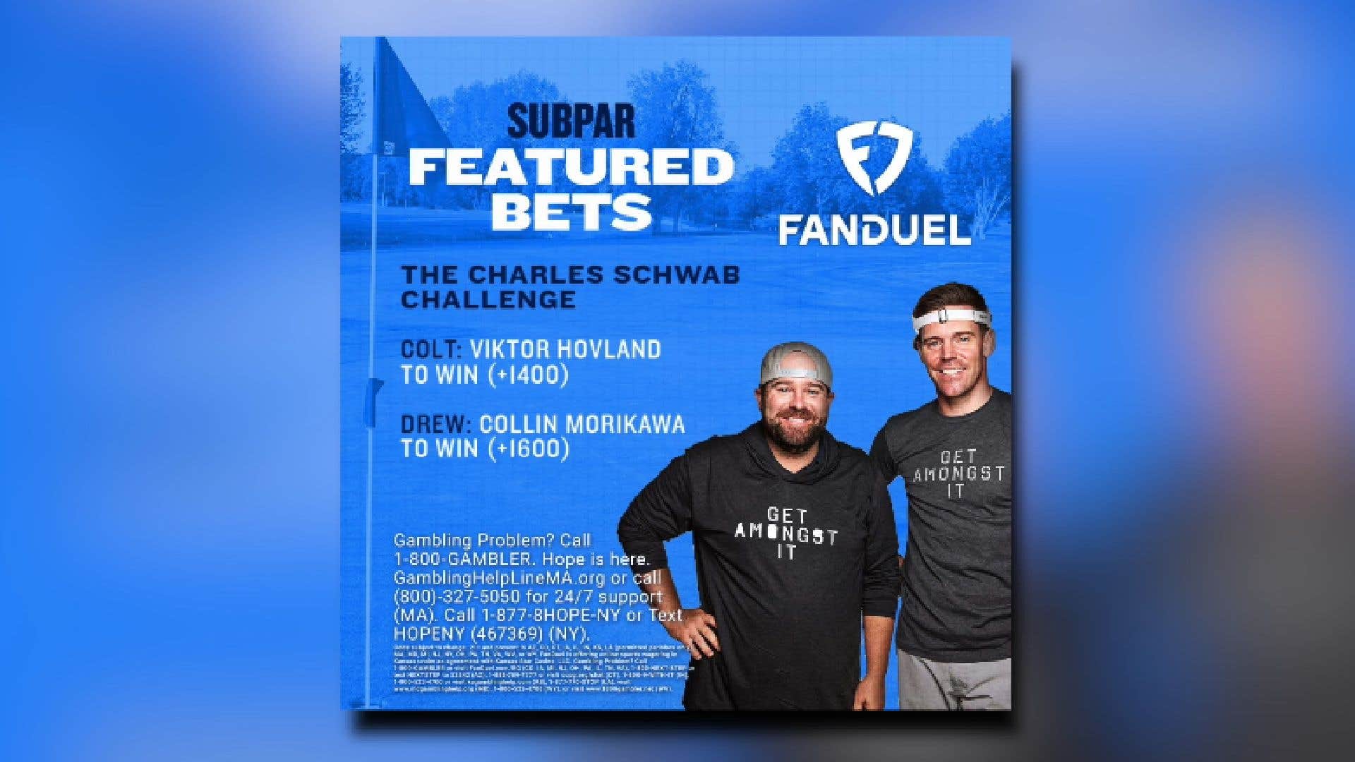 Subpar's FanDuel Picks of the Week for the Charles Schwab Challenge