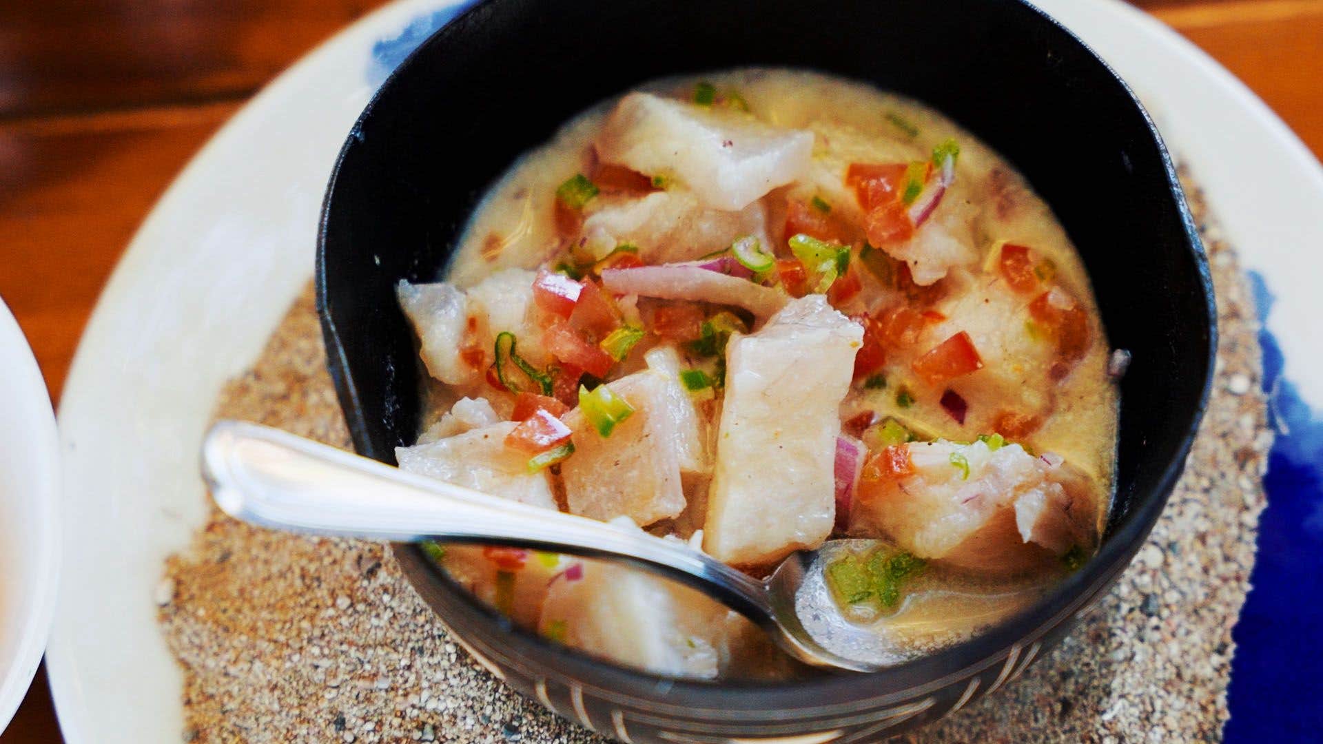 How to make a refreshing 'Fijian' ceviche 
