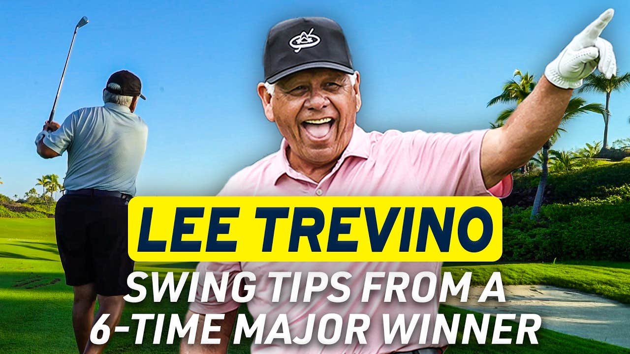 Lee Trevino Shows You How To Control The Clubface