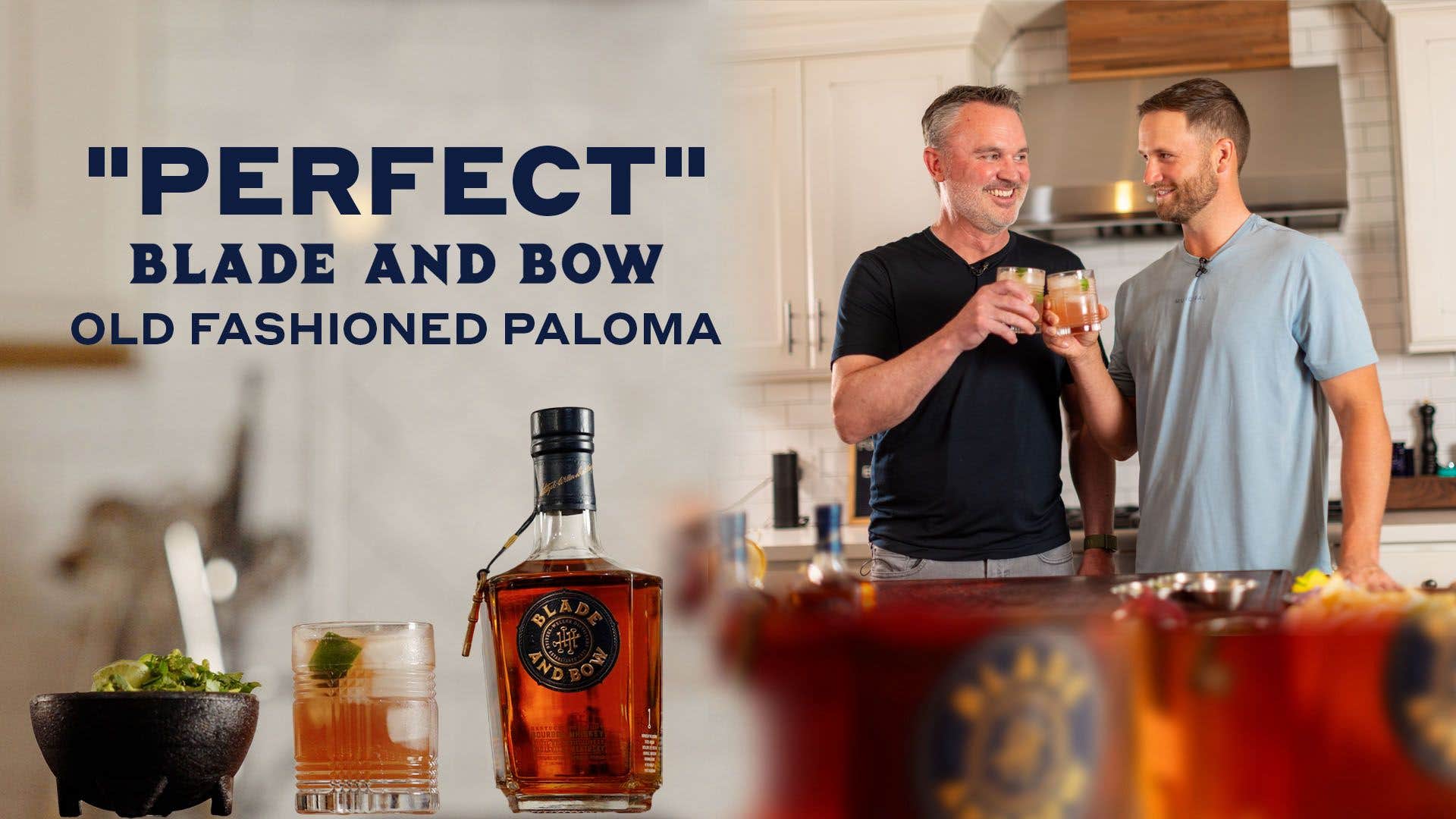 Wyndham Clark helps Chance Cozby make the perfect post-round cocktail