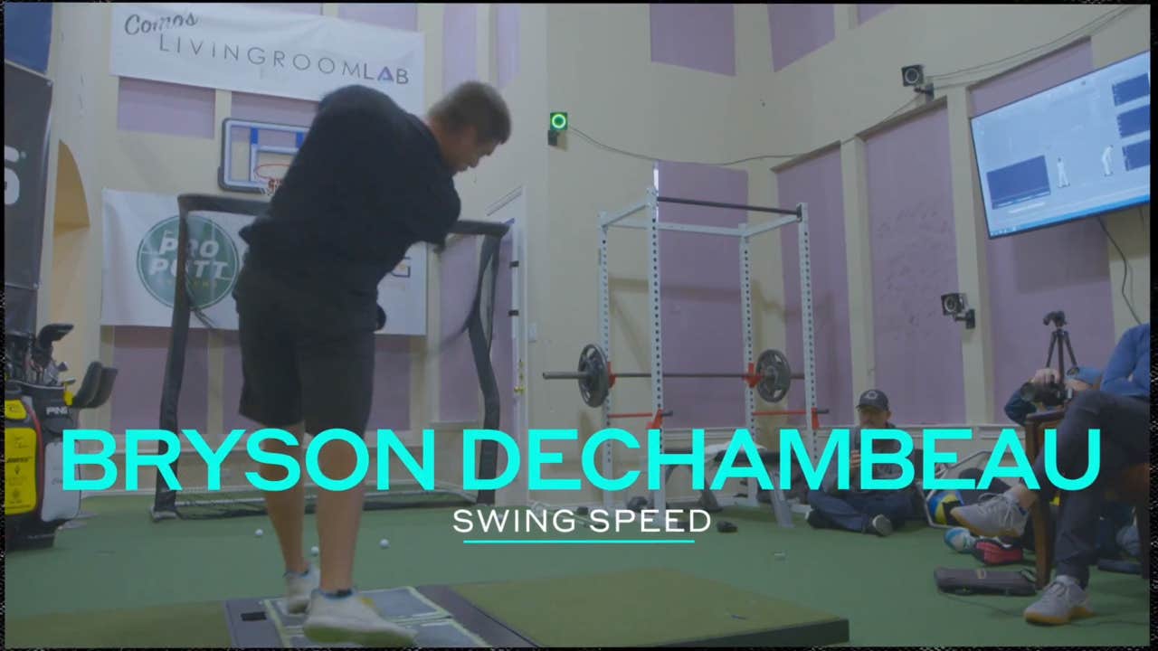 Bryson DeChambeau coached me to my fastest golf swing ever
