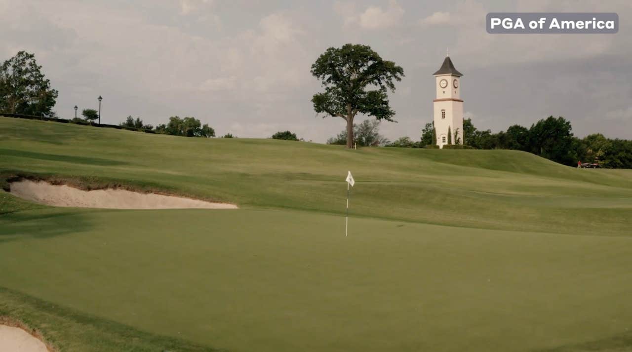 Watch the sun rise on PGA Championship host Southern Hills