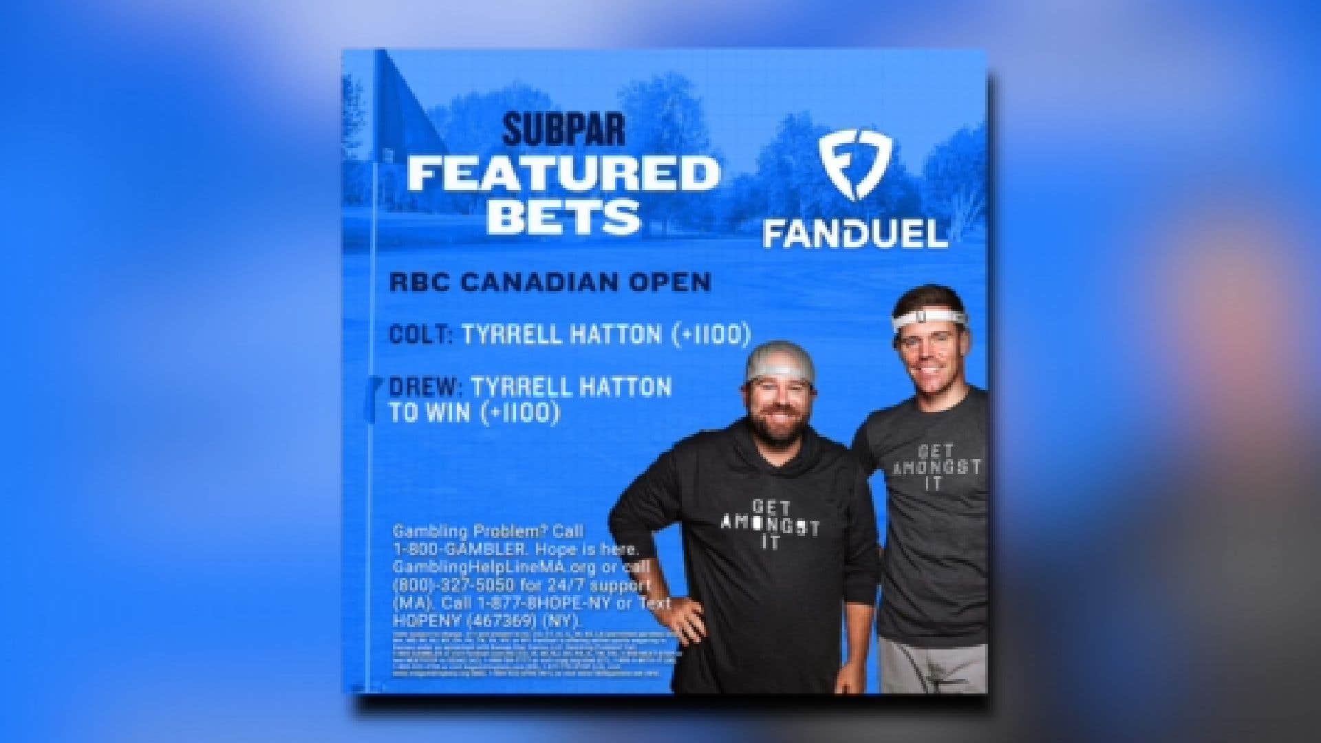 Subpar's FanDuel Picks of the Week for the Canadian Open