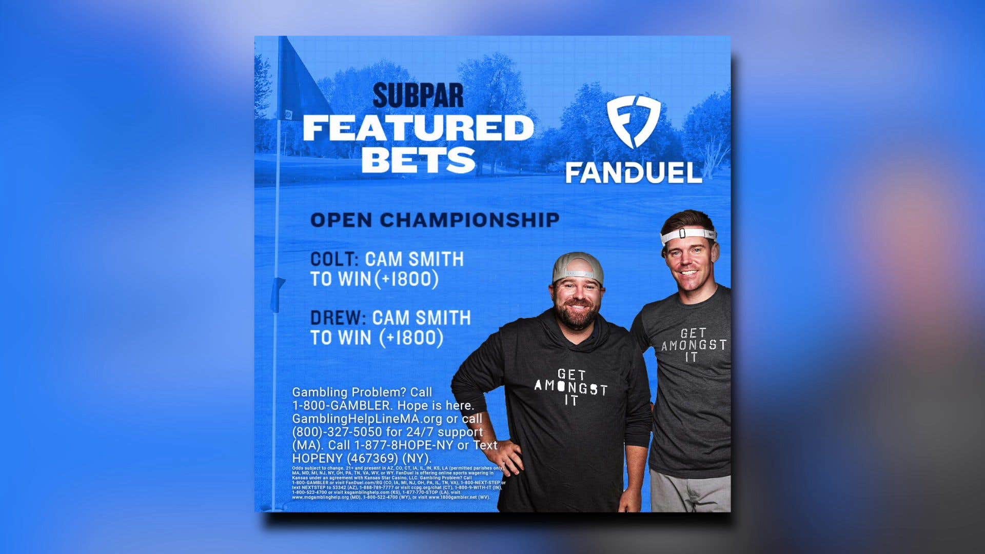 Subpar's FanDuel Picks of the Week for the Open Championship