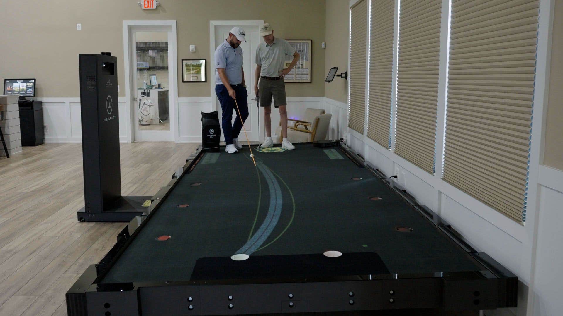 Dial in your left-to-right putts by remembering these 2 keys