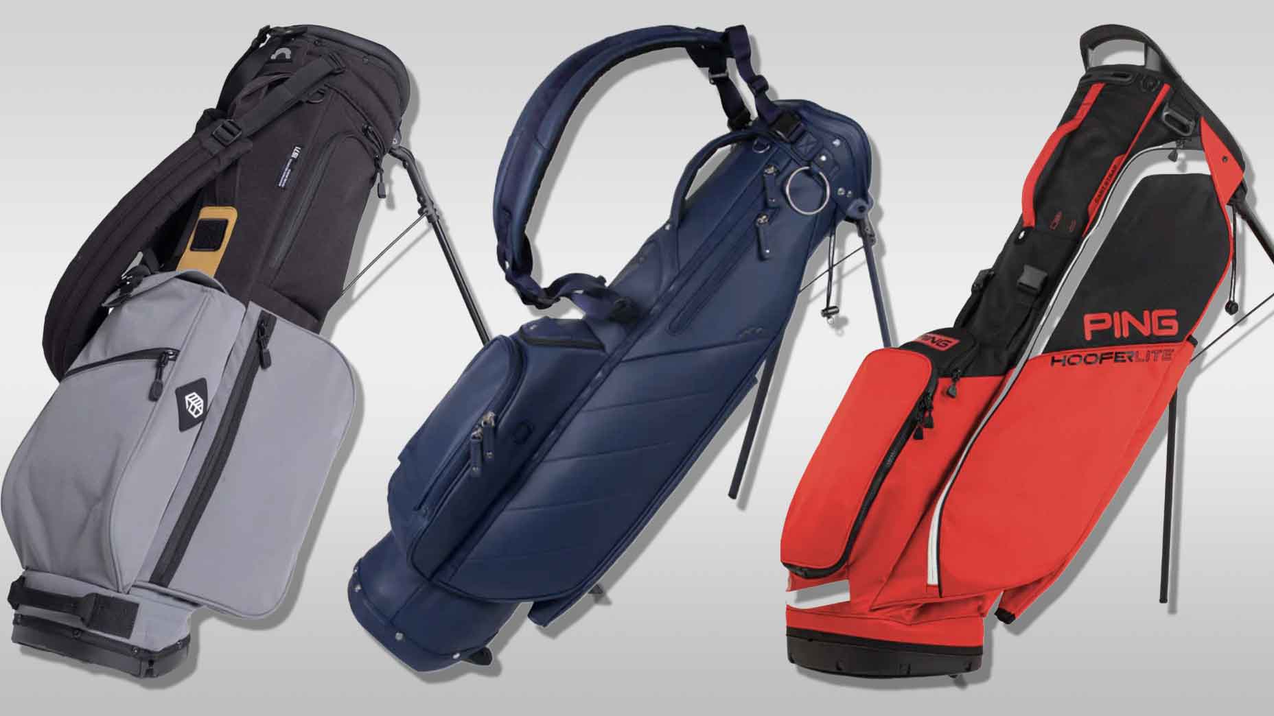 Three golf bags ranked among the best golf bags of 2025.