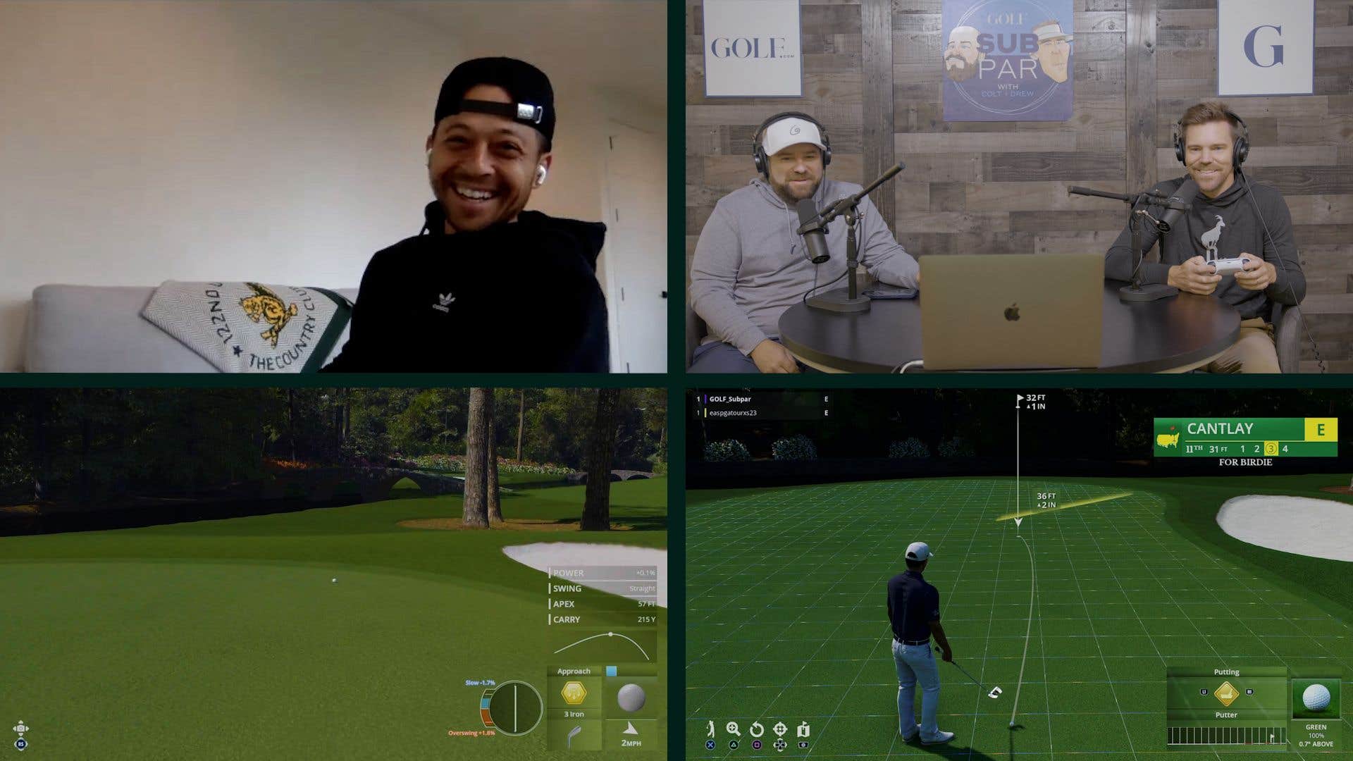 Xander Schauffele plays Augusta National on EA SPORTS PGA Tour