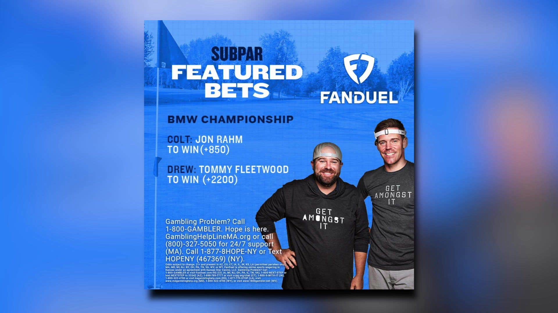 Subpar's FanDuel Picks of the Week for the BMW Championship