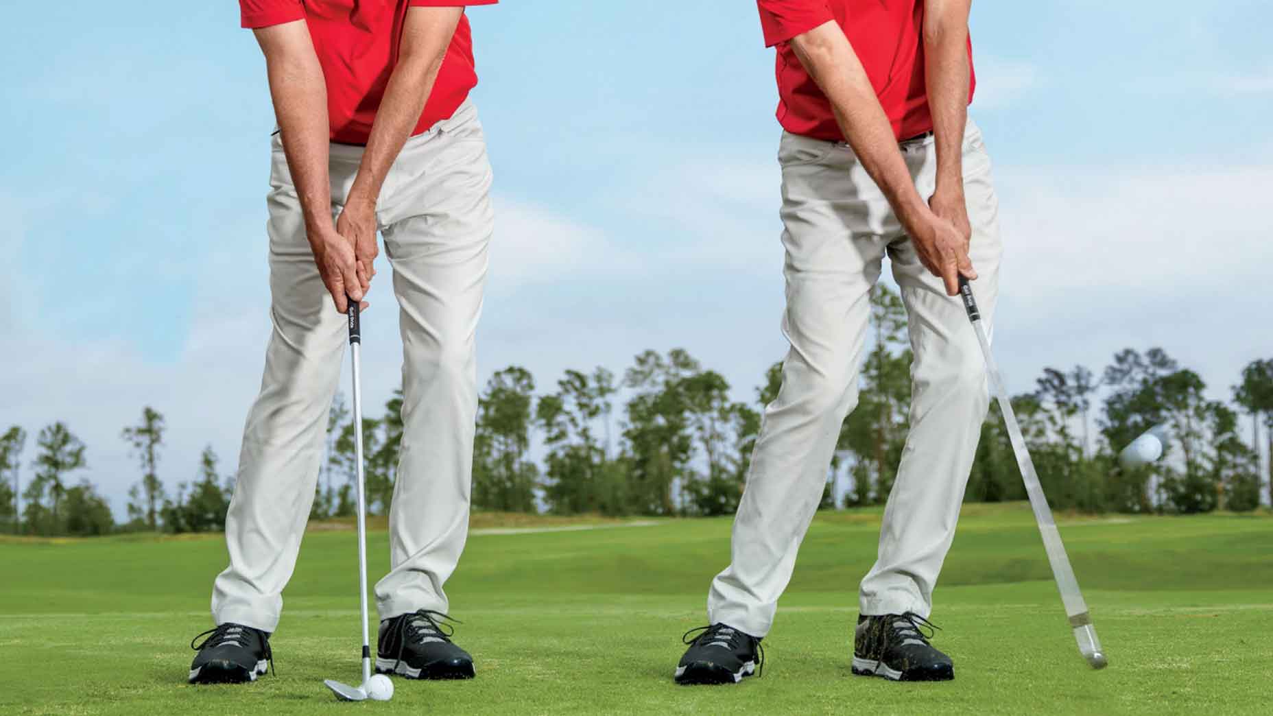 kevin weeks hits chip shot