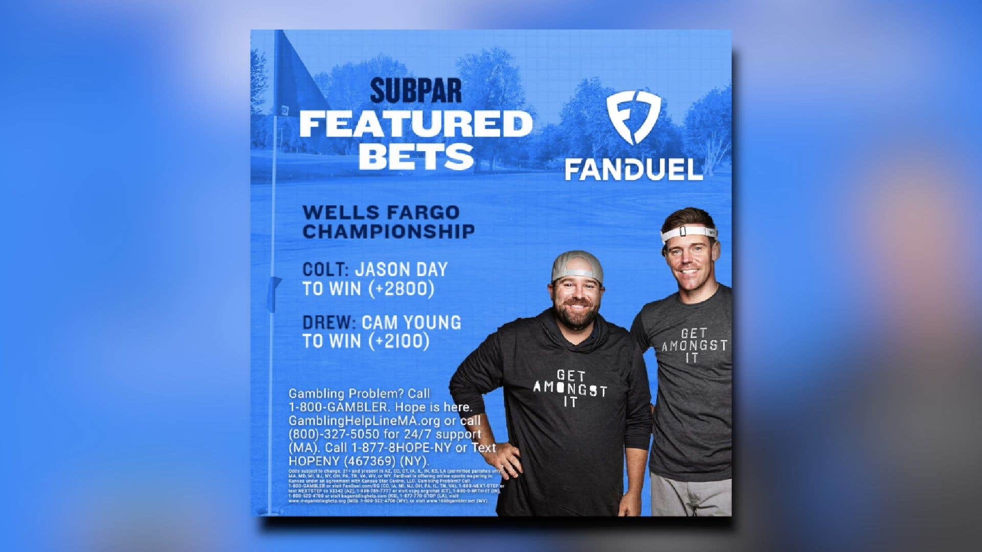 Subpar's FanDuel Picks of the Week for the Wells Fargo Championship