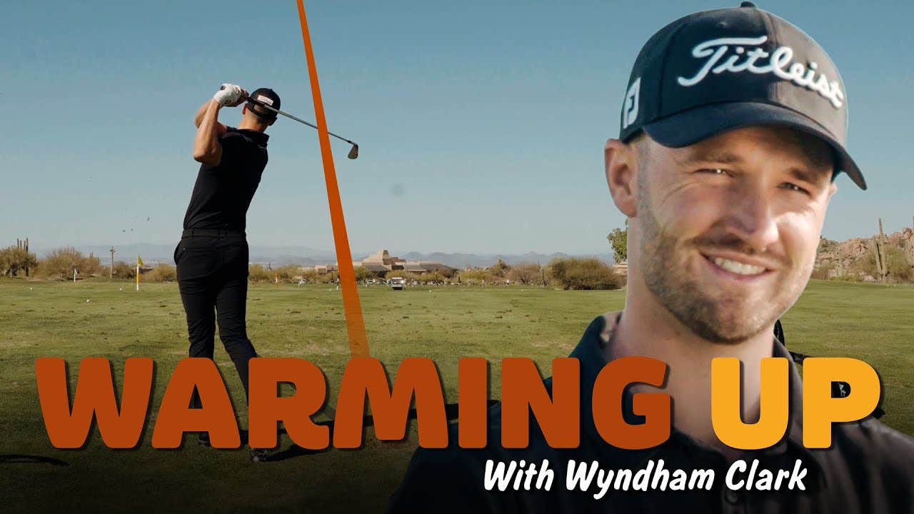Warming Up with Wyndham Clark