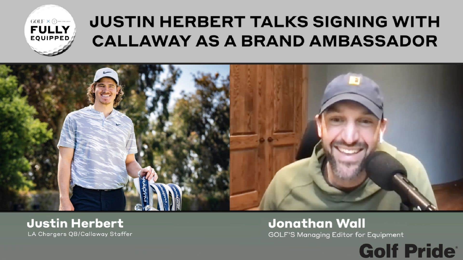 Fully Equipped: Justin Herbert talks joining Callaway as a brand ambassador 