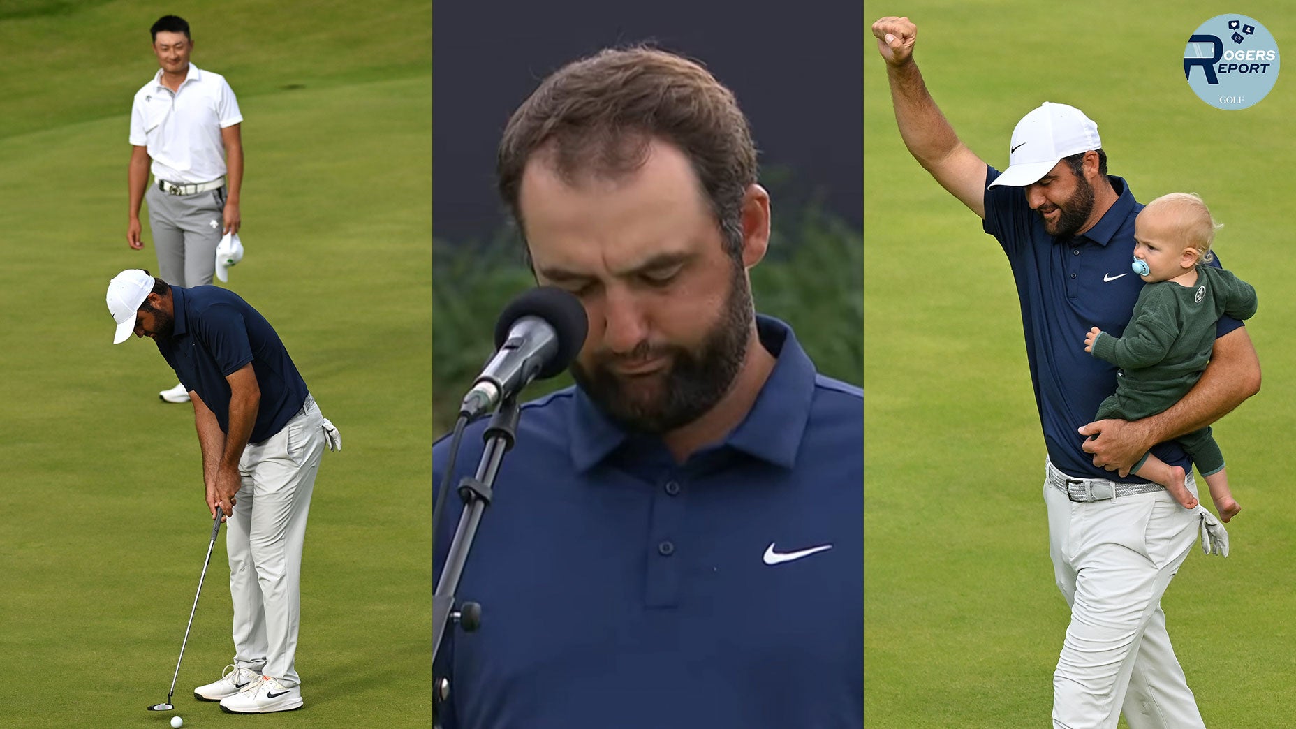 A handful of wholesome moments followed Scottie Scheffler's Open Championship victory.