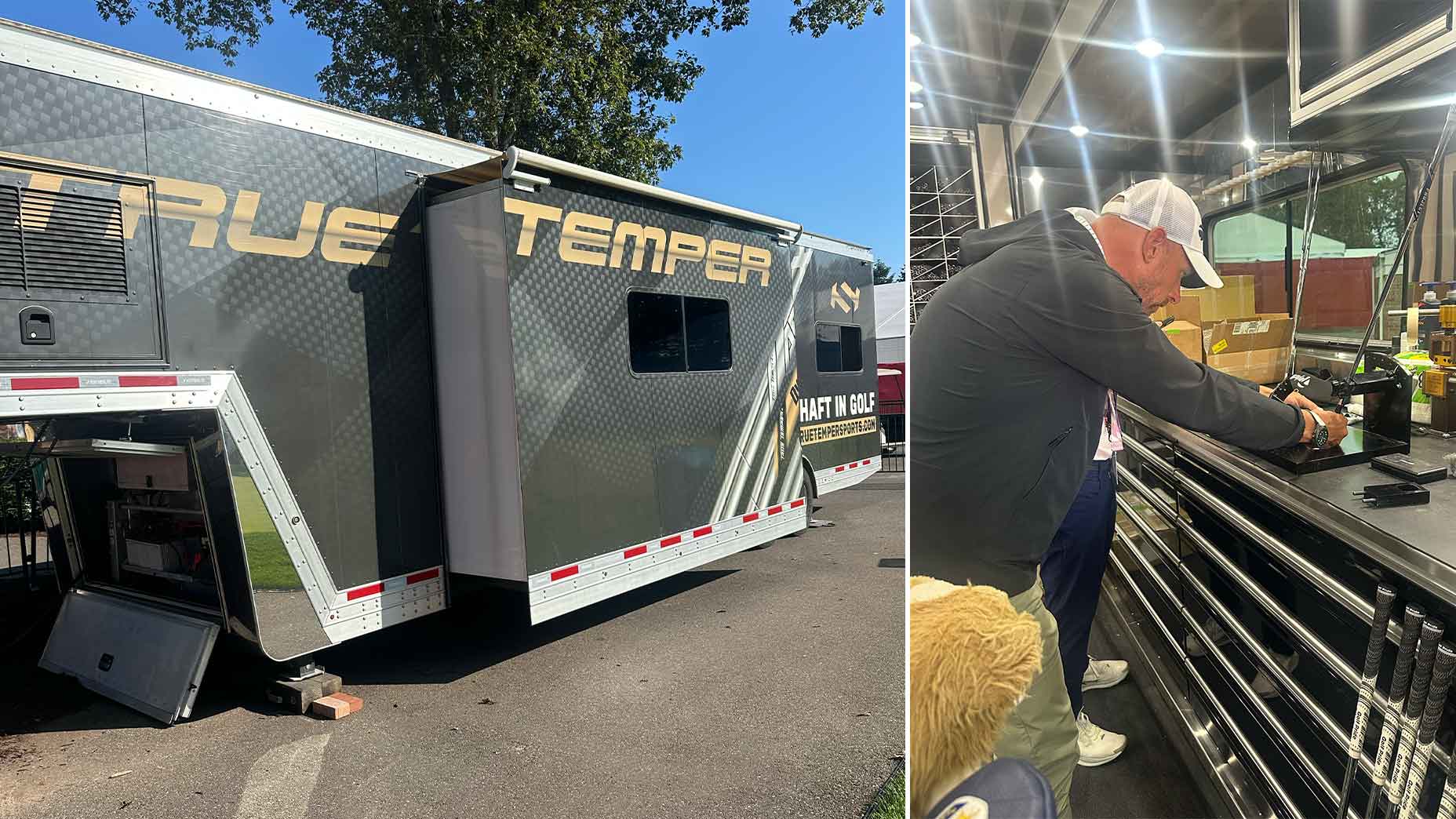True Temper's Tour Truck at the Ryder Cup.
